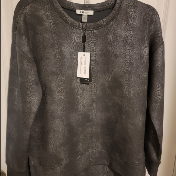 Cable & Gauge Tops - NWT Cable & Gage longsleeve  yummy sandwashed top sz XS